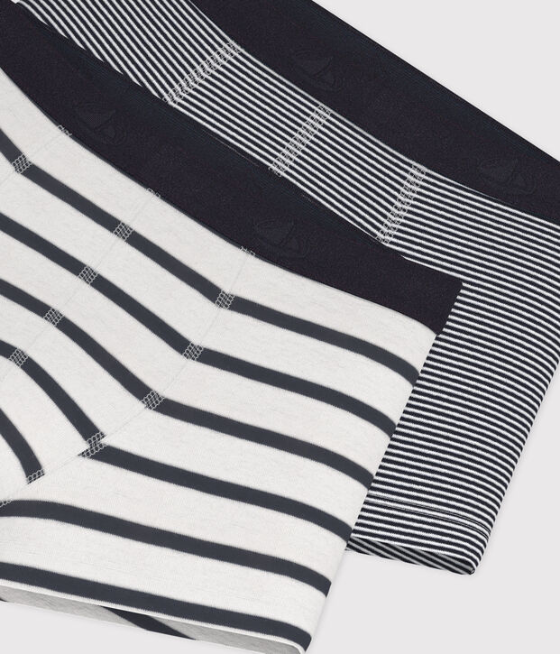 Confezione di 2 boxer a righe ragazzo multicolore