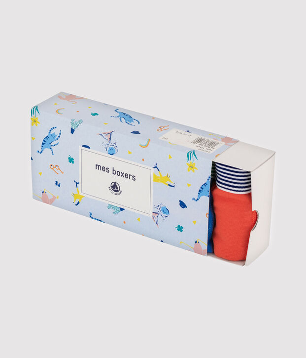 Confezione da 5 boxer animali yoga bambino multicolore