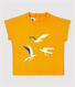 T-shirt bebè a maniche corte in cotone.