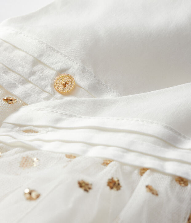 Abito beb&egrave; femmina bianco/giallo