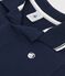 Polo manica corta in jersey bambino blu SMOKING