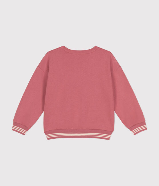 Maglia in tessuto felpato bambina/bambino rosa ROSEWOOD