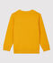 Felpa in molleton bambino giallo BOUDOR