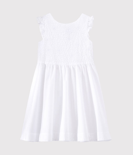Abito da cerimonia bambina bianco ECUME