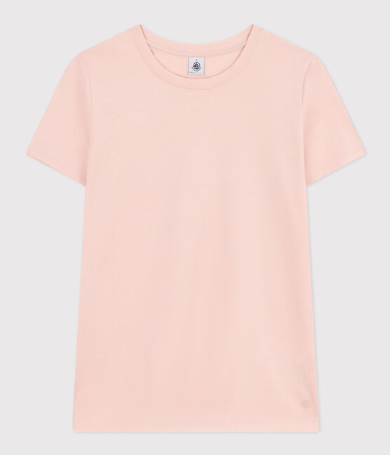 T-shirt LE DROIT girocollo in cotone Donna rosa SALINE