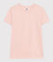 T-shirt LE DROIT girocollo in cotone Donna rosa SALINE
