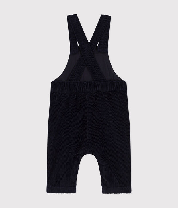 Salopette in velluto neonato SMOKING