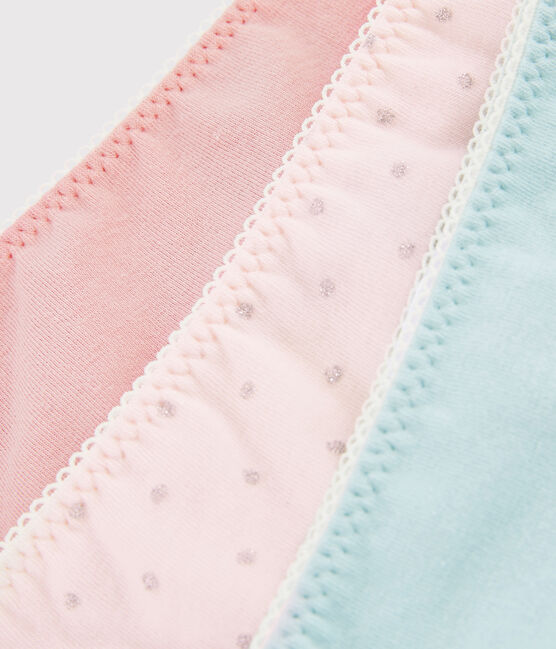 Confezione da 3 slip glitterati bambina variante 1