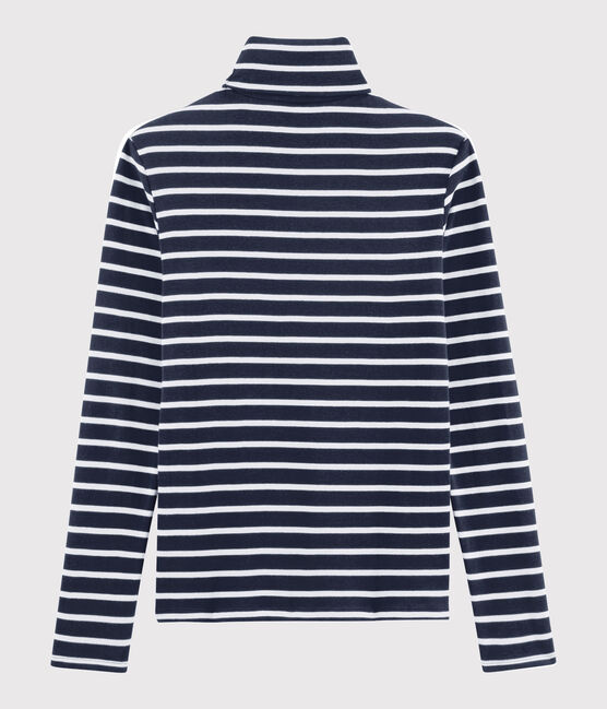 Dolcevita iconico Donna blu SMOKING/bianco MARSHMALLOW