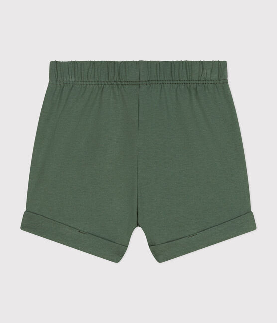Shorts in jersey leggero bebè verde CROCO