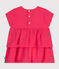 Abito a maniche corte neonato rosa GLOSS