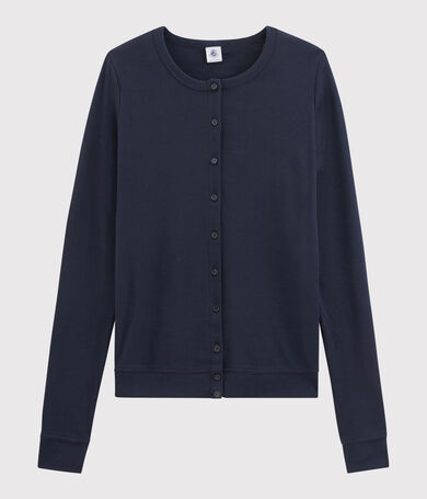 Cardigan iconico in cotone Donna