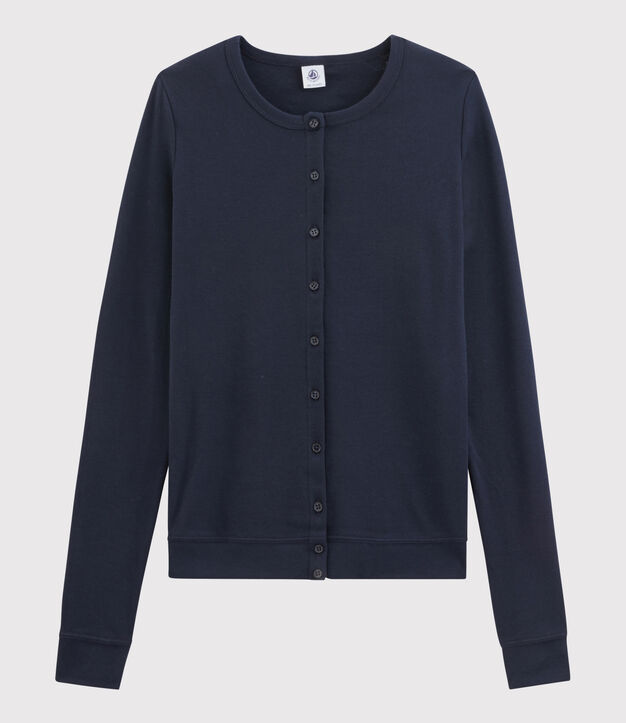 Cardigan iconico in cotone Donna SMOKING