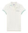 Polo manica corta bambina bianco MARSHMALLOW