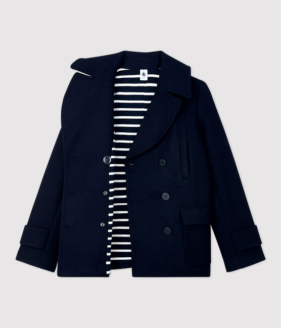 Giaccone marinaro in lana Donna blu SMOKING