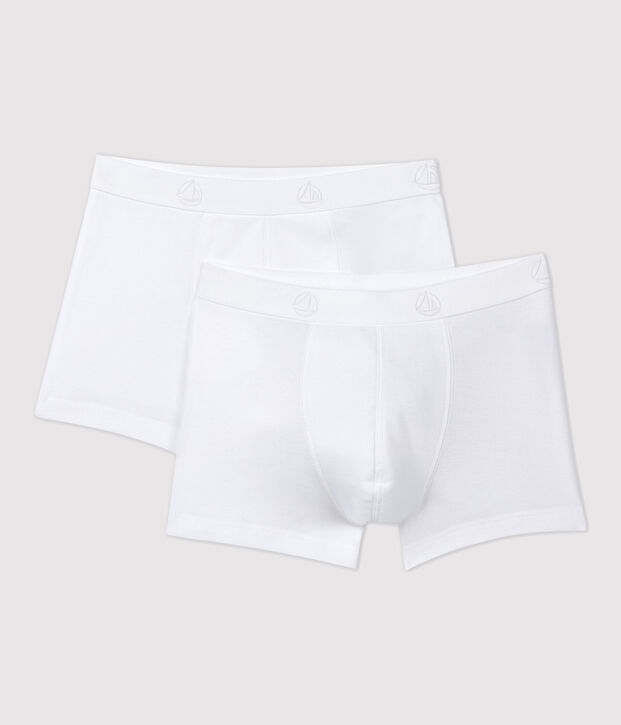 Confezione da 2 boxer bianchi bambino multicolore