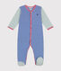 Pigiama in cotone a righe neonato