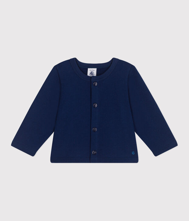 Cardigan in cotone tinta unita neonato MEDIEVAL