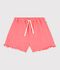 Shorts in cotone tinta unita bambina FLAMAND