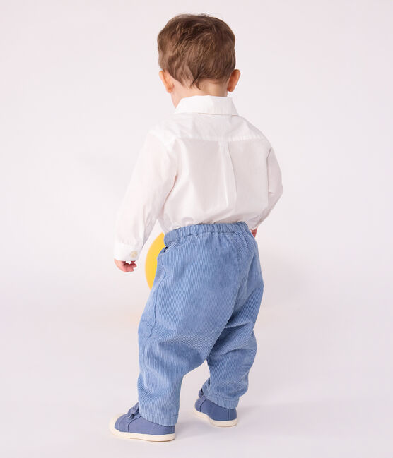 Pantaloni in velluto tinta unita neonato ADRIATIC