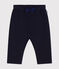 Pantaloni in tubique trapuntato neonato blu SMOKING