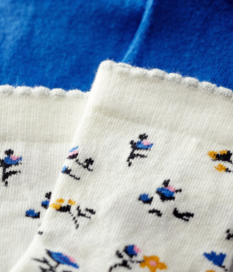 Confezione da 2 paia di calzini bambina multicolore