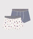 Confezione da 2 boxer bambino in cotone