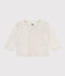 Cardigan per bebè in tubique trapuntato beige MONTELIMAR CHINE