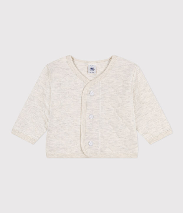 Cardigan per beb&egrave; in tubique trapuntato MONTELIMAR CHINE