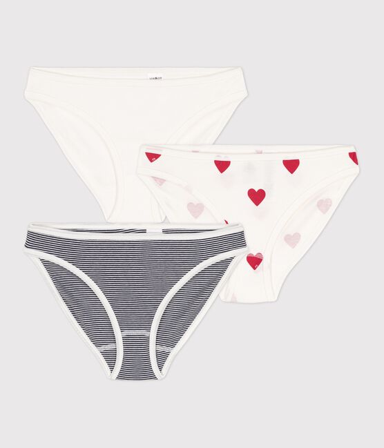 Confezione da 3 slip in cotone Donna variante 1