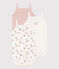 Set di 3 body con spalline a fiori bebè in cotone variante 1
