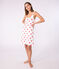 Nuisette in cotone Donna bianco MARSHMALLOW/rosso TERKUIT