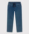 Pantalone regular bambino in denim blu BLEU DELAVE