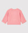 Cardigan in lana e cotone bebè. rosa CHARME