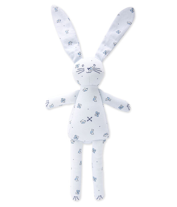 Doudou lapin blu/blu/multicolore