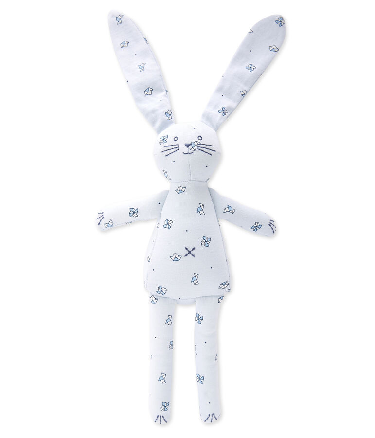 Doudou lapin blu/blu/multicolore