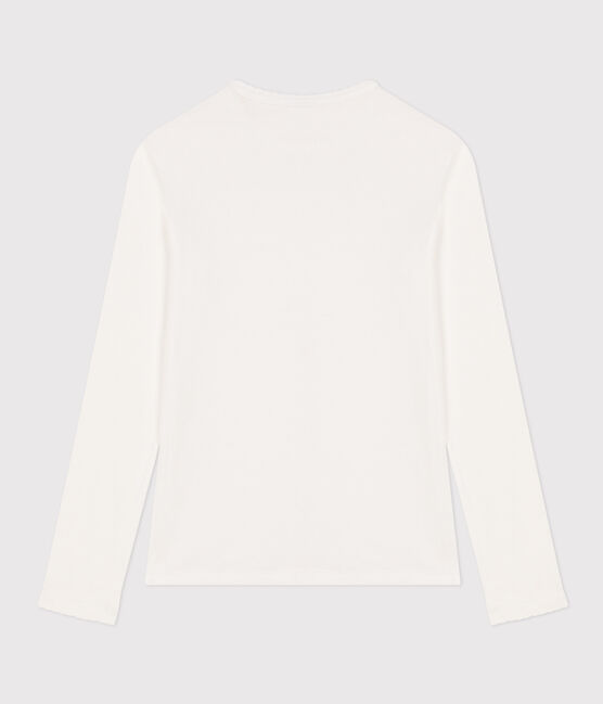 T-shirt L'ICONIQUE cocotte in cotone Donna bianco ECUME