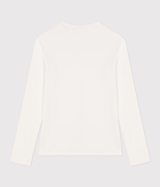 T-shirt L'ICONIQUE cocotte in cotone Donna bianco