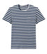 T-shirt uomo a righe bicolore