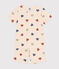 Pigiama short fantasia a cuori in cotone bambino bianco AVALANCHE/ MULTICO