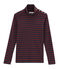 dolcevita donna blu SMOKING/rosso OGRE