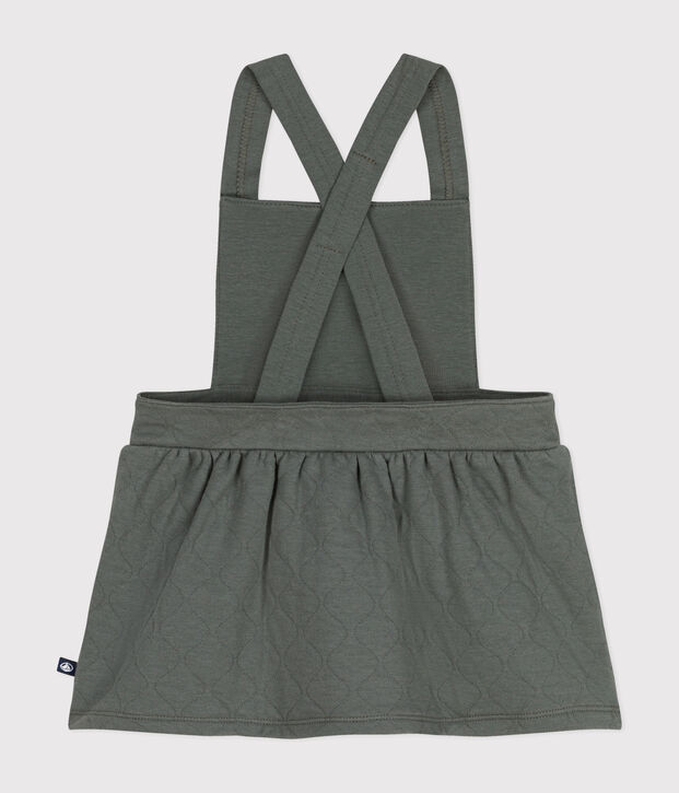 Abito a maniche lunghe in tubique trapuntato per beb&egrave; THUYA