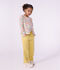 Cardigan in cotone a fiori bambina bianco/multicolore