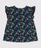 Blusa senza maniche in jersey bebè blu MEDIEVAL/bianco MULTICO