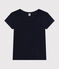 T-shirt Le Droit girocollo in lino donna blu SMOKING