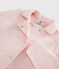 Cappotto in tubique trapuntato bambina rosa MINOIS