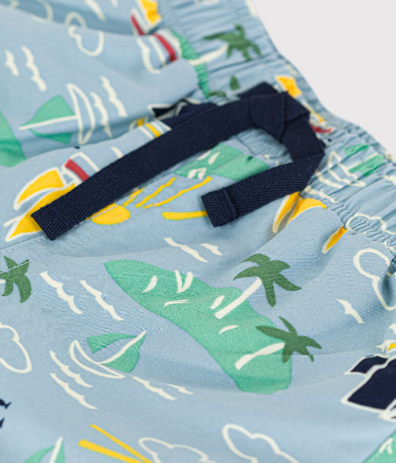 Shorts mare in materiale riciclato per beb&egrave; ENNEIGE/ MULTICO