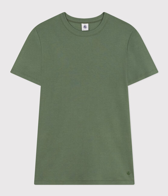 T-shirt L'ICONIQUE girocollo in cotone Donna verde CROCO