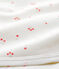 Lenzuolo maternità bebè in cotone biologico bianco MARSHMALLOW/bianco MULTICO
