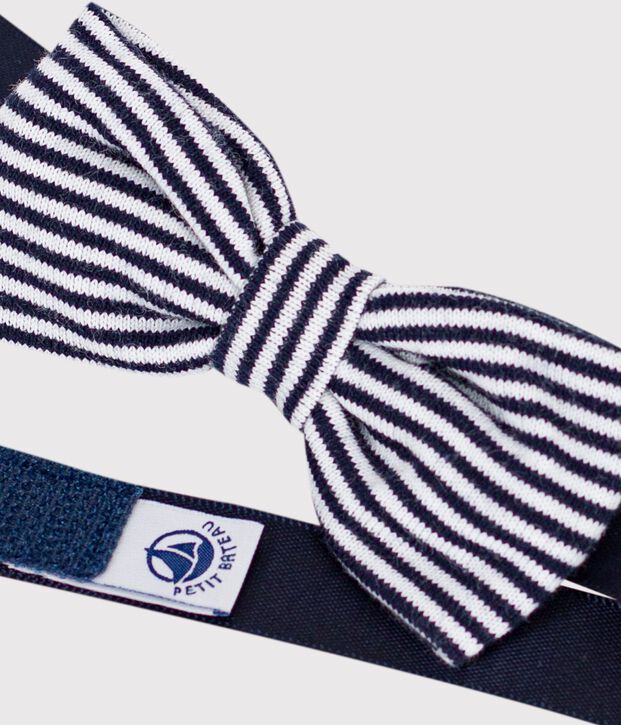 Papillon bambino blu/bianco